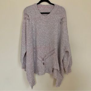 Sparkle V-neck Sweater
